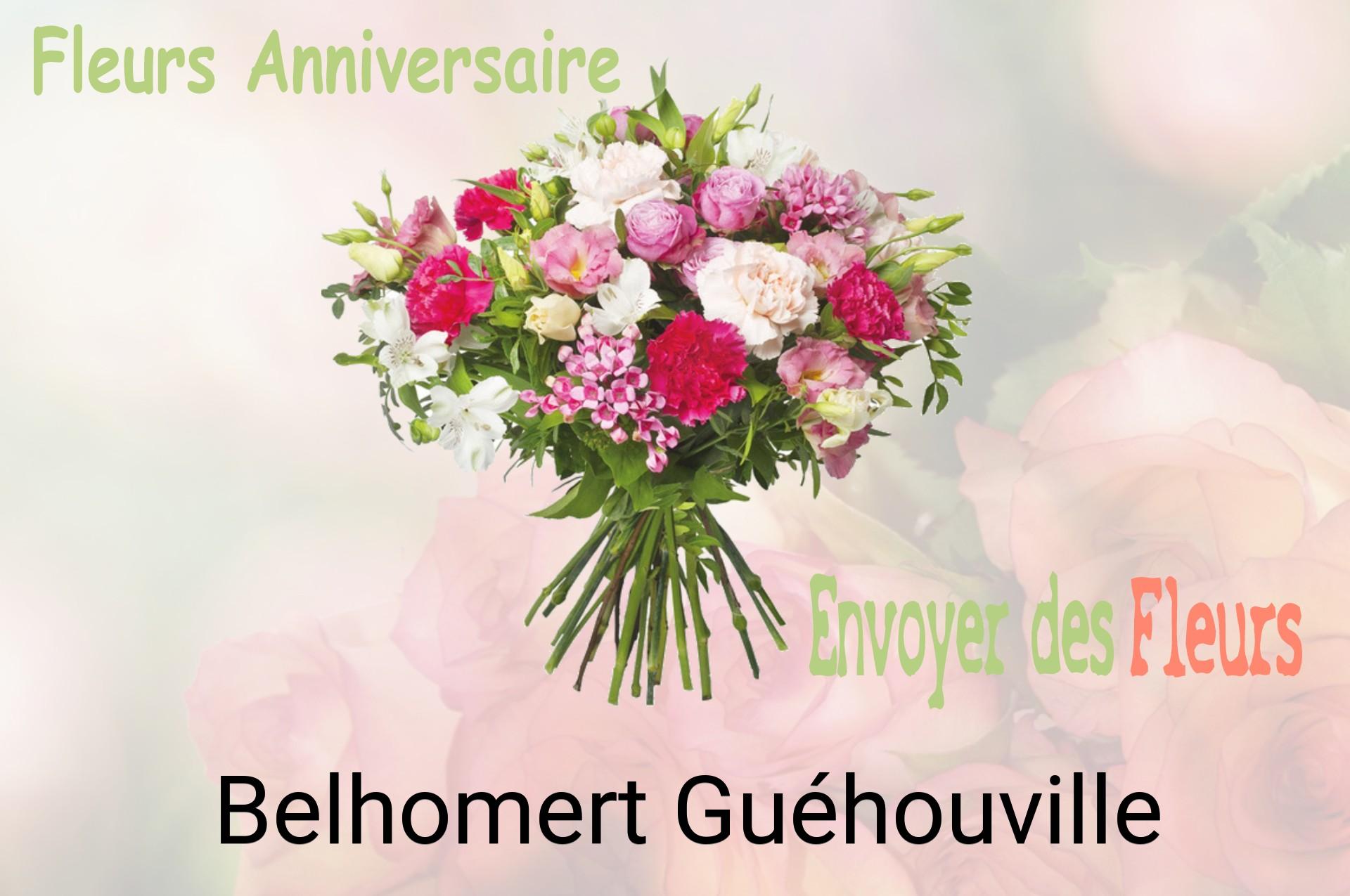 Bouquet de fleurs d’anniversaire livré à Belhomert-Guéhouville