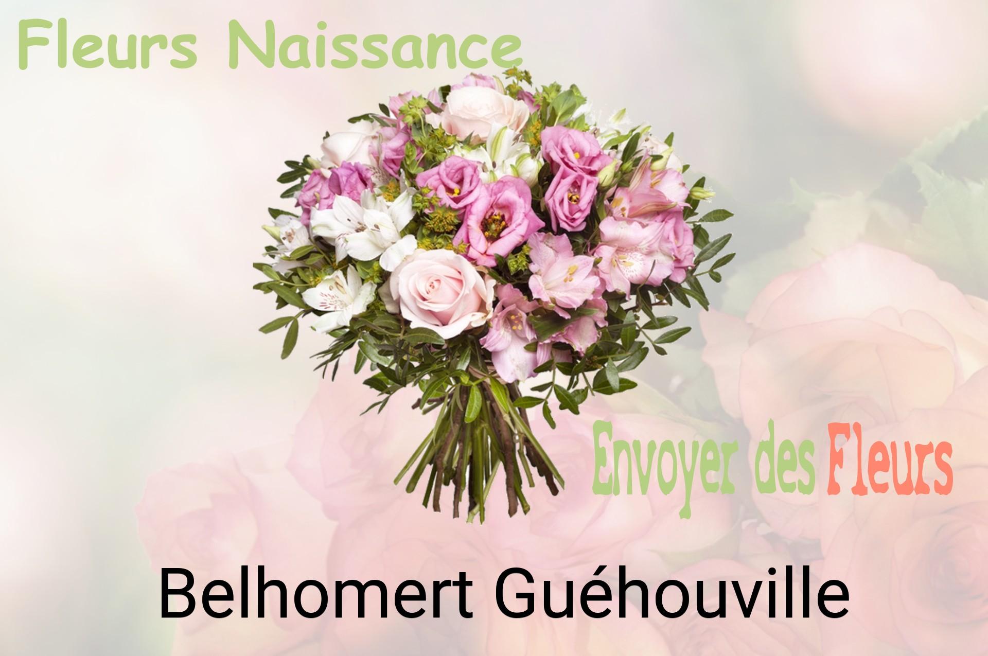 Bouquet de fleurs de naissance livré à Belhomert-Guéhouville