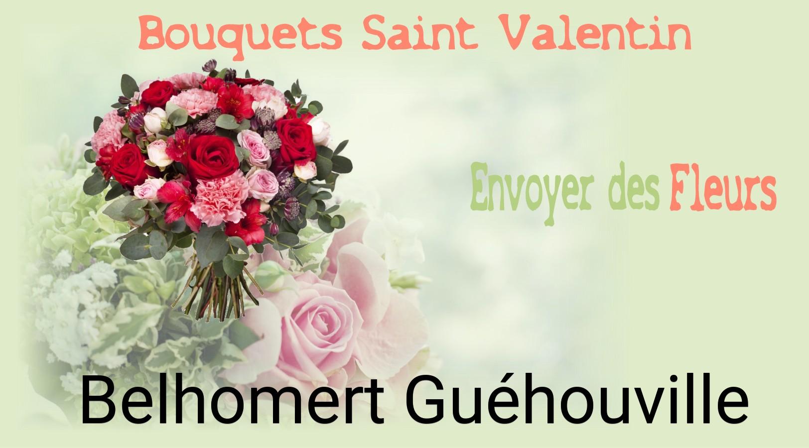 Roses de Saint-Valentin livrées à Belhomert-Guéhouville
